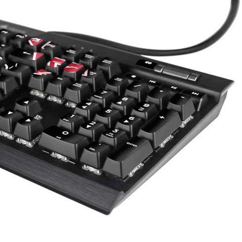 University of Nebraska Blackshirts K95 RGB PLATINUM Mechanical Gaming Keyboard Skin