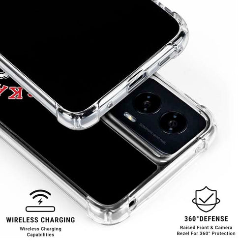 University of Nebraska Blackshirts Moto G Power 5G (2024) Clear Case