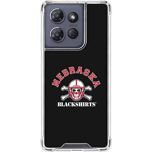 University of Nebraska Blackshirts Moto G Power 5G (2025) Clear Case