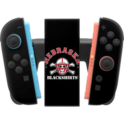 University of Nebraska Blackshirts Nintendo Switch 2 (2025) Joy-Con Controller Skin