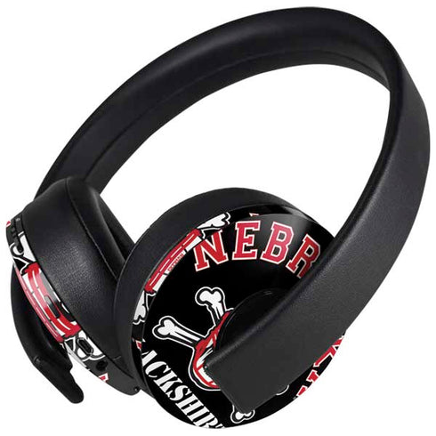 University of Nebraska Blackshirts PlayStation 4 Gold Wireless Headset Skin