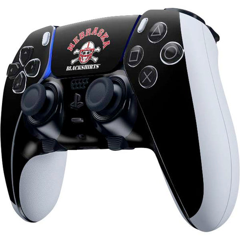 University of Nebraska Blackshirts PS5 DualSense Edge Pro Controller Skin