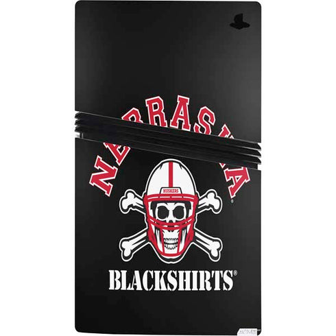 University of Nebraska Blackshirts PS5 Pro Bundle Skin