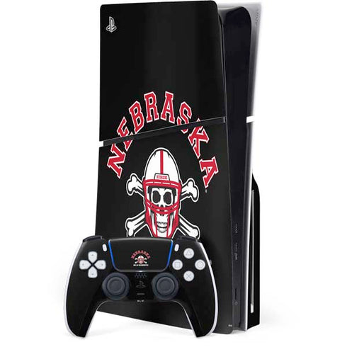 University of Nebraska Blackshirts PlayStation PS5 Skins