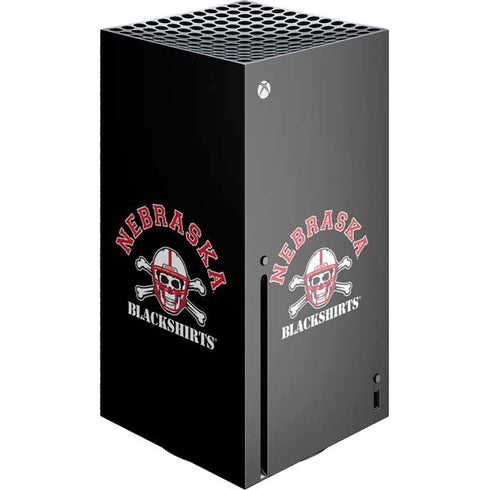 University of Nebraska Blackshirts Xbox Series X Console Skin