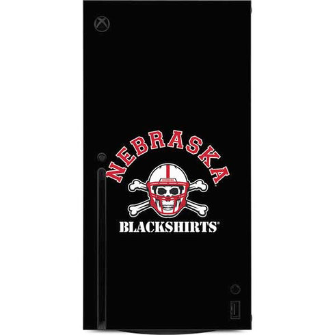 University of Nebraska Blackshirts Xbox Series X Console Skin