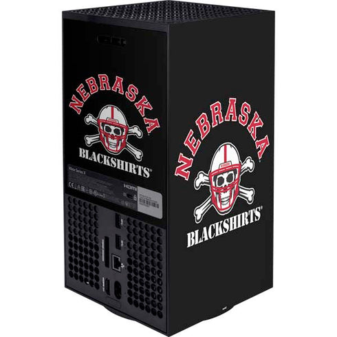 University of Nebraska Blackshirts XBox Series X Digital Edition Bundle Skin
