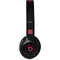 University of Nebraska Collegiate Text Black Beats Solo 3 Wireless Skin