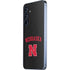 University of Nebraska Collegiate Text Black Galaxy A55 5G Skin