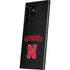 University of Nebraska Collegiate Text Black Galaxy S25 Ultra Skin