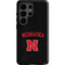 University of Nebraska Collegiate Text Black Galaxy S26 Ultra Impact Case
