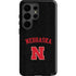 University of Nebraska Collegiate Text Black Galaxy S26 Ultra Impact Case