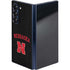 University of Nebraska Collegiate Text Black Galaxy Z Fold6 Skin