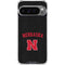 University of Nebraska Collegiate Text Black Google Pixel 10 Pro XL Clear Case