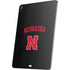 University of Nebraska Collegiate Text Black Apple iPad Air Skin
