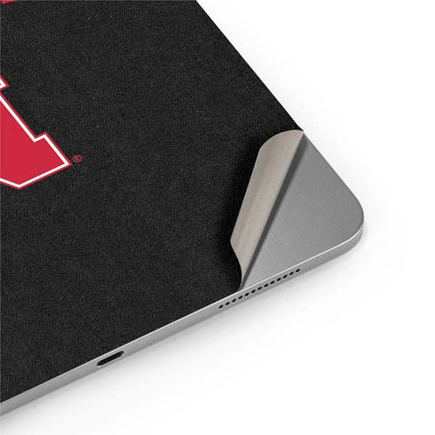 University of Nebraska Collegiate Text Black Apple iPad Air Skin