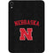 University of Nebraska Collegiate Text Black Apple iPad Mini Skin