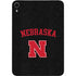 University of Nebraska Collegiate Text Black Apple iPad Mini Skin