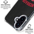 University of Nebraska Collegiate Text Black iPhone 16 MagSafe Case
