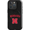 University of Nebraska Collegiate Text Black iPhone 16 Pro Magsafe Impact Case