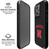 University of Nebraska Collegiate Text Black iPhone 16 Pro Magsafe Impact Case