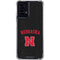 University of Nebraska Collegiate Text Black Moto G Power 5G (2024) Clear Case