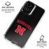 University of Nebraska Collegiate Text Black Moto G Power 5G (2024) Clear Case