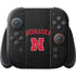University of Nebraska Collegiate Text Black Nintendo Switch 2 (2025) Joy-Con Controller Skin
