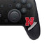 University of Nebraska Collegiate Text Black Nintendo Switch 2 (2025) Pro Controller Skin