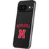University of Nebraska Collegiate Text Black Google Pixel 9 Skin