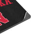 University of Nebraska Collegiate Text Black Surface Laptop 7 15in Skin