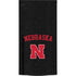 University of Nebraska Collegiate Text Black XBox Series X Digital Edition Console Skin