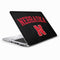 University of Nebraska Collegiate Text Black HP Elitebook Skin