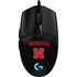 University of Nebraska Collegiate Text Black G203 Prodigy RGB Wired Gaming Mouse Skin