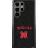 University of Nebraska Collegiate Text Black Galaxy S23 Ultra Pro Case