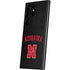 University of Nebraska Collegiate Text Black Galaxy Skins