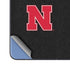University of Nebraska Collegiate Text Black Galaxy Z Fold5 5G Skin