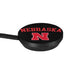 University of Nebraska Collegiate Text Black Google Stadia Controller Skin