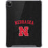 University of Nebraska Collegiate Text Black iPad Cases