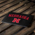 University of Nebraska Collegiate Text Black Apple MacBook Air Skin