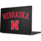 University of Nebraska Collegiate Text Black Apple MacBook Pro 14-inch Skin