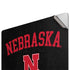 University of Nebraska Collegiate Text Black Apple MacBook Pro 16-inch Skin