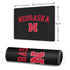 University of Nebraska Collegiate Text Black Gaming Mouse Pad