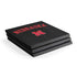 University of Nebraska Collegiate Text Black PlayStation PS4 Skins
