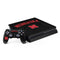 University of Nebraska Collegiate Text Black PlayStation PS4 Skins