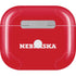 University of Nebraska Red Apple AirPods (3rd Gen 2021) Skin