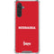 University of Nebraska Red Galaxy A17 Clear Case