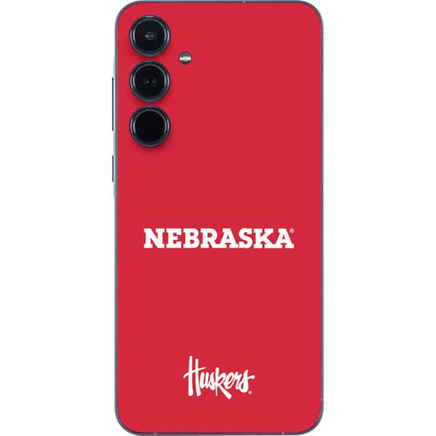 University of Nebraska Red Galaxy A35 5G Skin