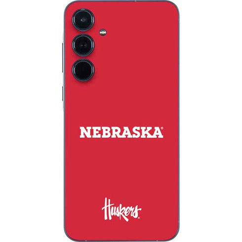 University of Nebraska Red Galaxy A36 5G Skin