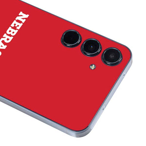 University of Nebraska Red Galaxy A36 5G Skin